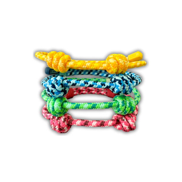 Pack pulseras doble nudo