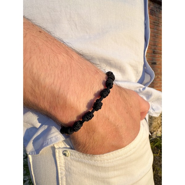 Pulsera decenario negra 2