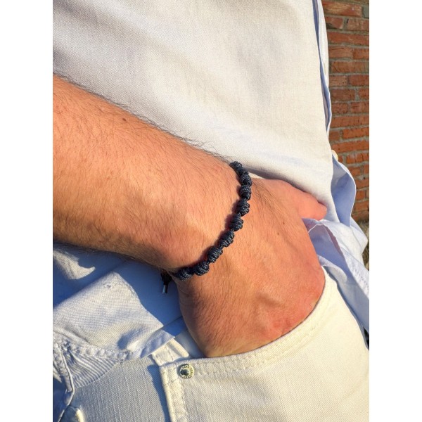 Pulsera decenario azul marino