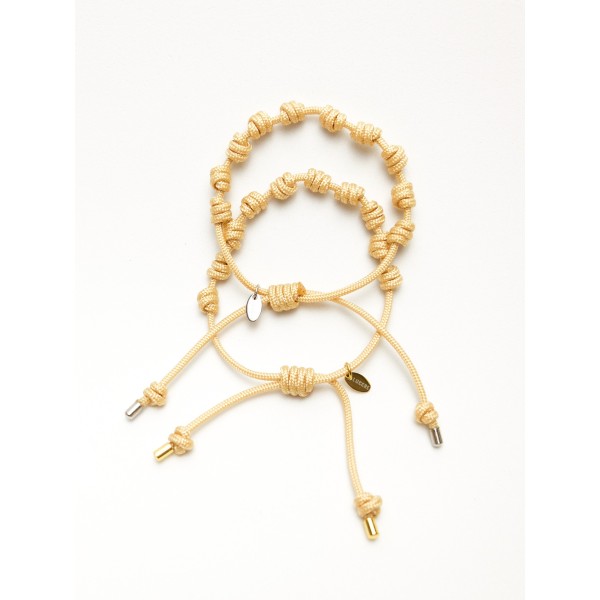 Pulsera decenario beige