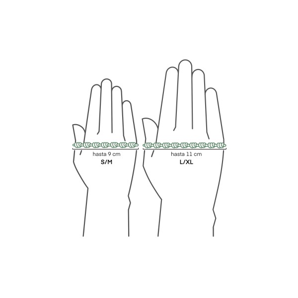 Pulsera decenario negra