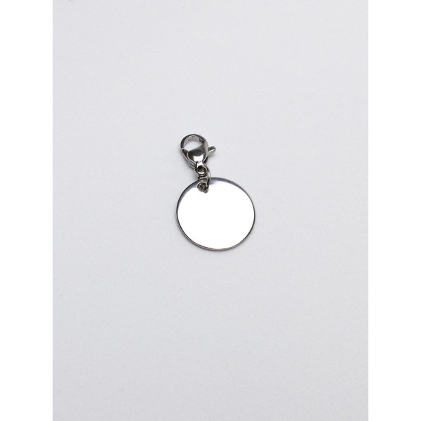 Medalla plateada personalizable