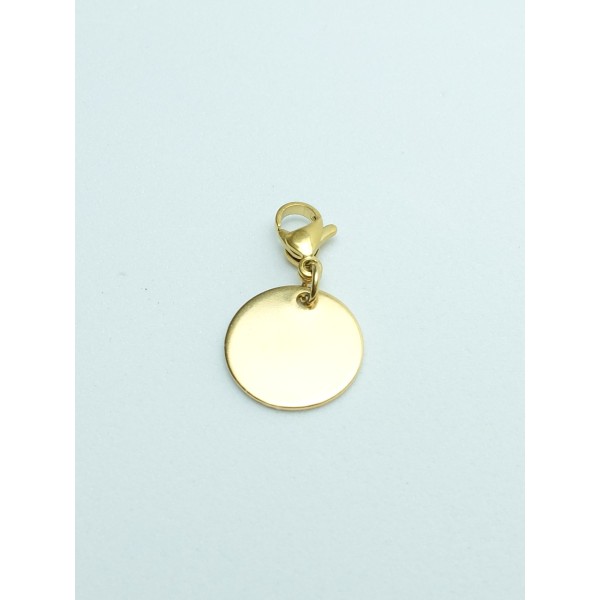 Medalla dorada personalizable