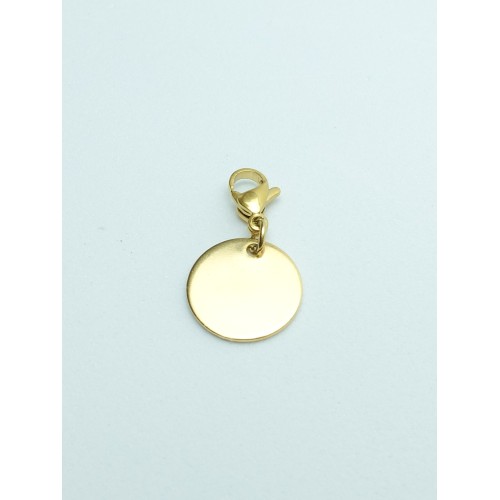 Medalla dorada personalizable