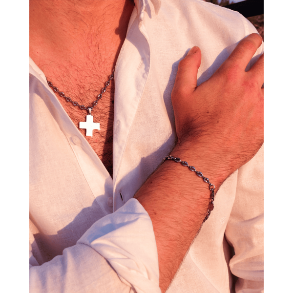Pack cruz y pulsera (17 cm) signum