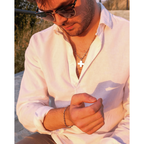 Pack cruz y pulsera (20 cm) signum