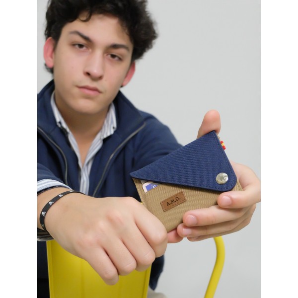 Monedero-tarjetero Marino