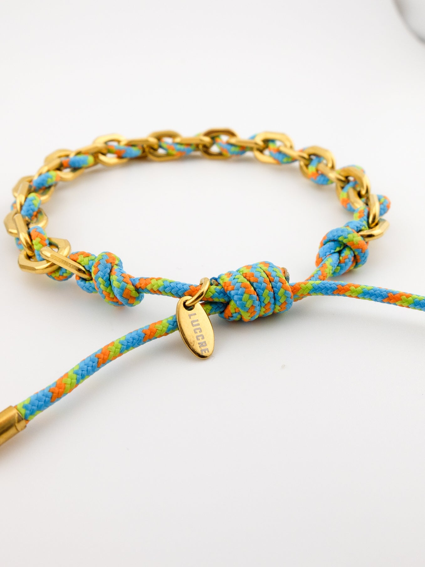 Pulsera eslabón trenzado Marruecos