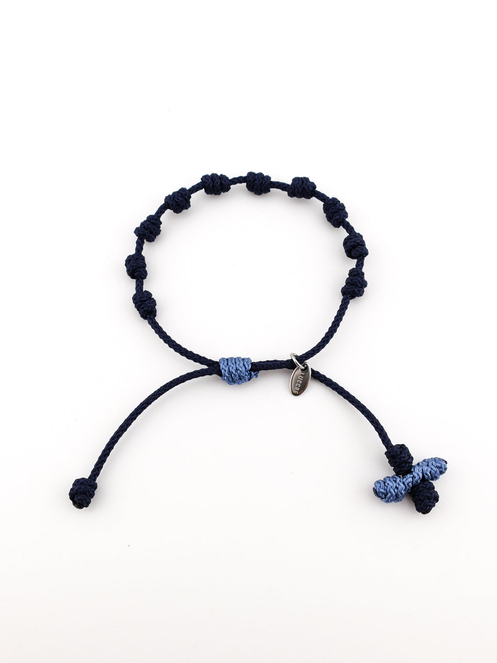 Pulsera decenario azul