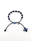Pulsera decenario azul