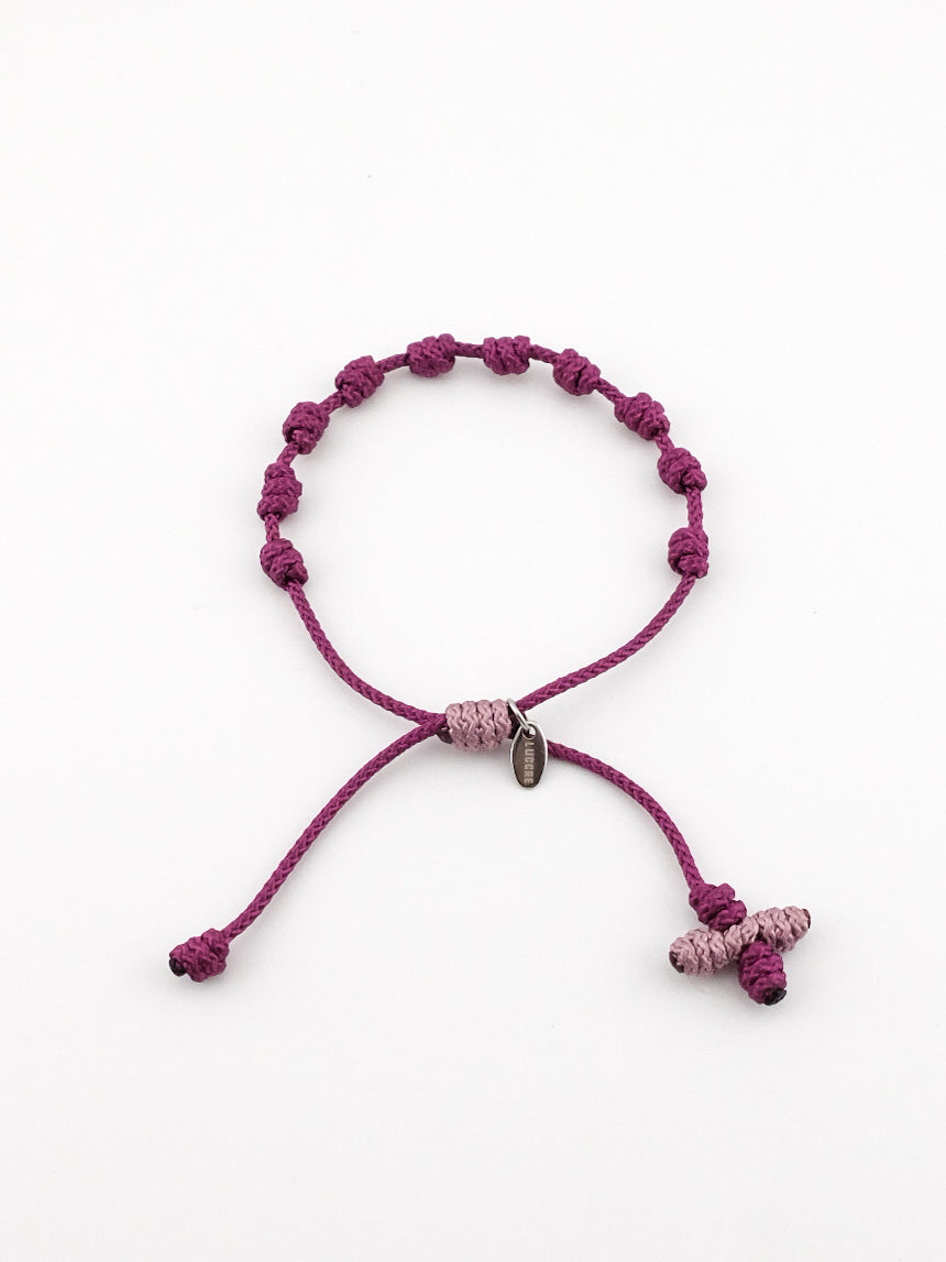Pulsera decenario buganvilla
