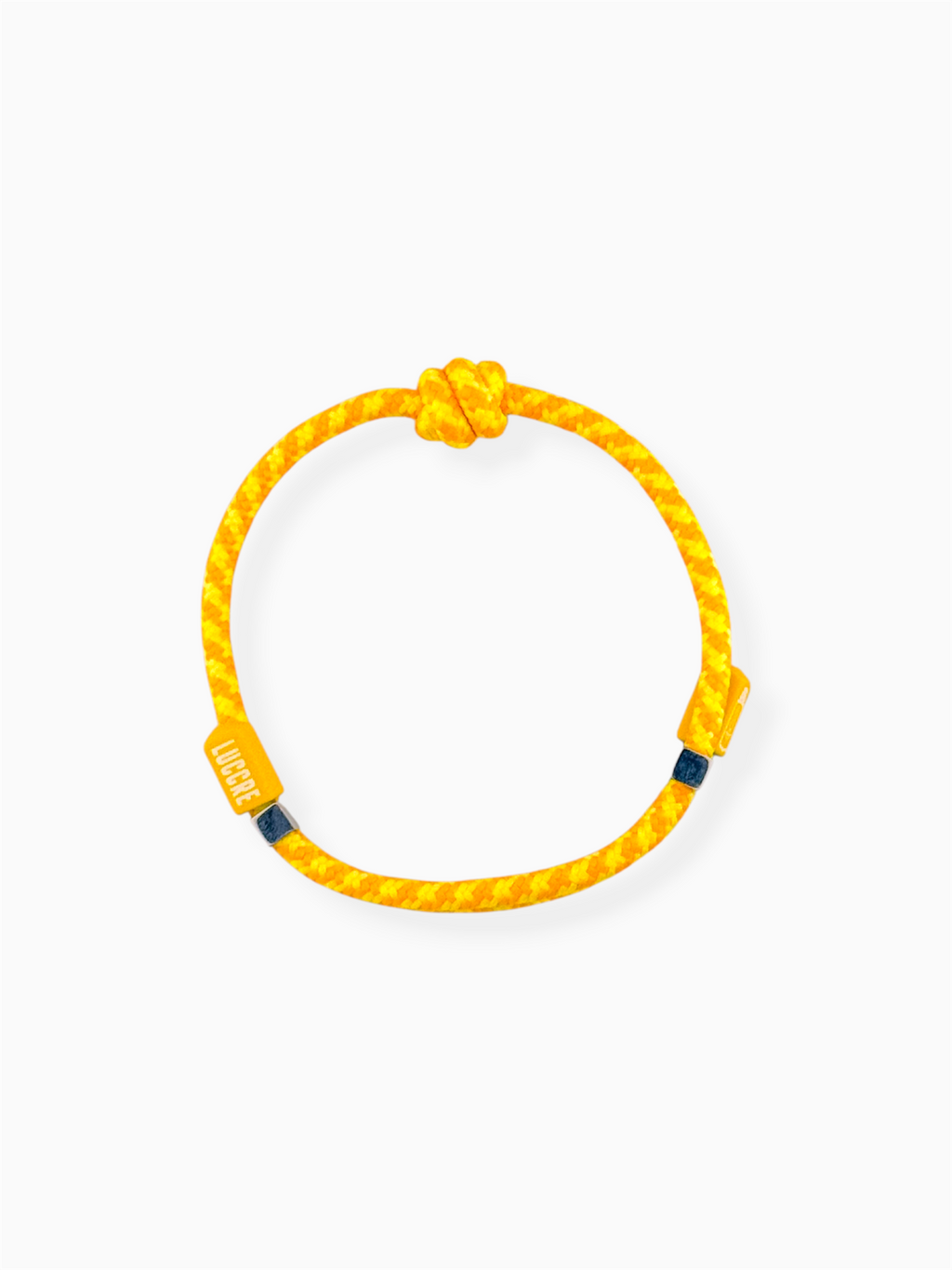 Pulsera nudo amarilla
