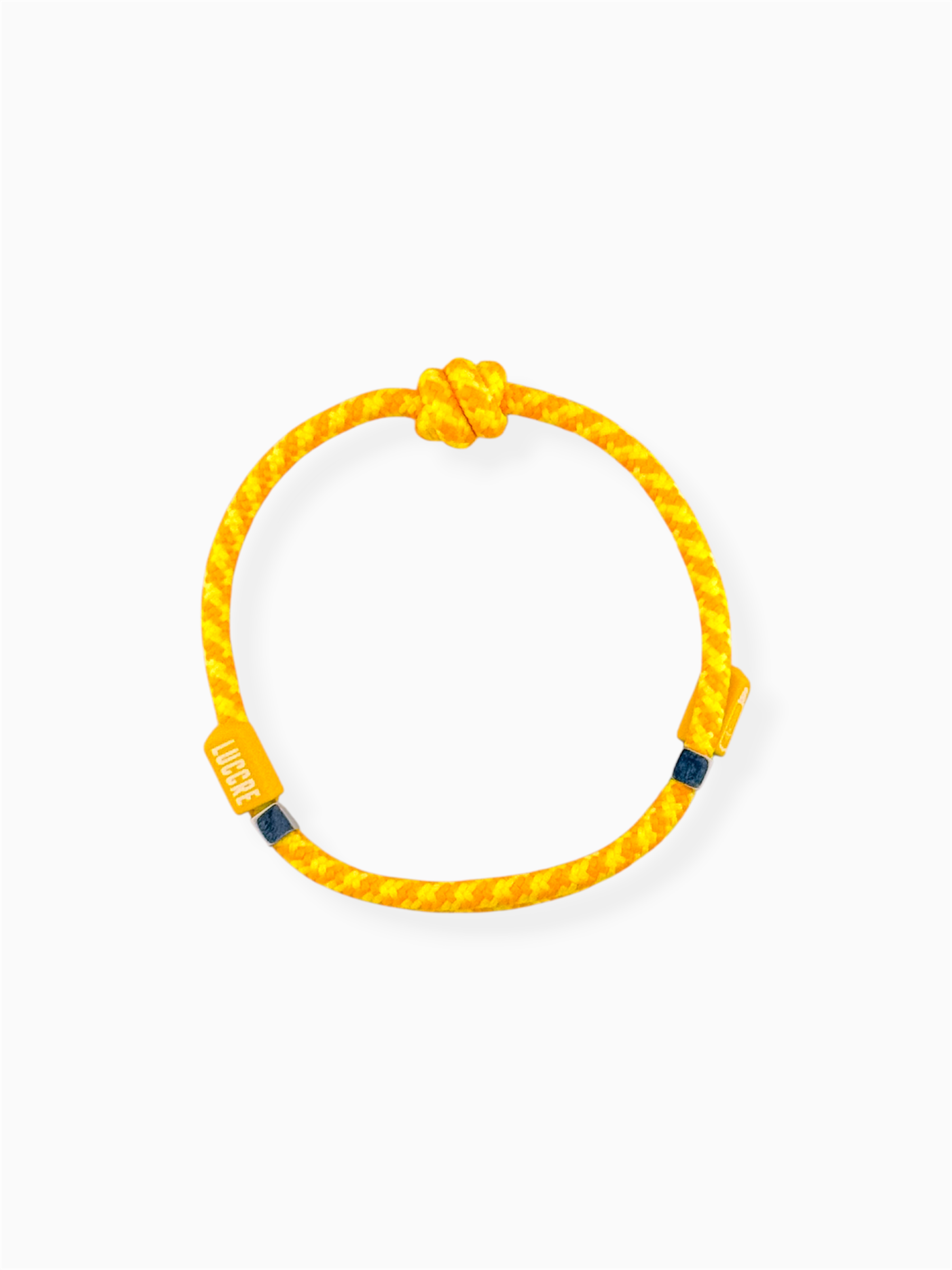 Pulsera nudo amarilla