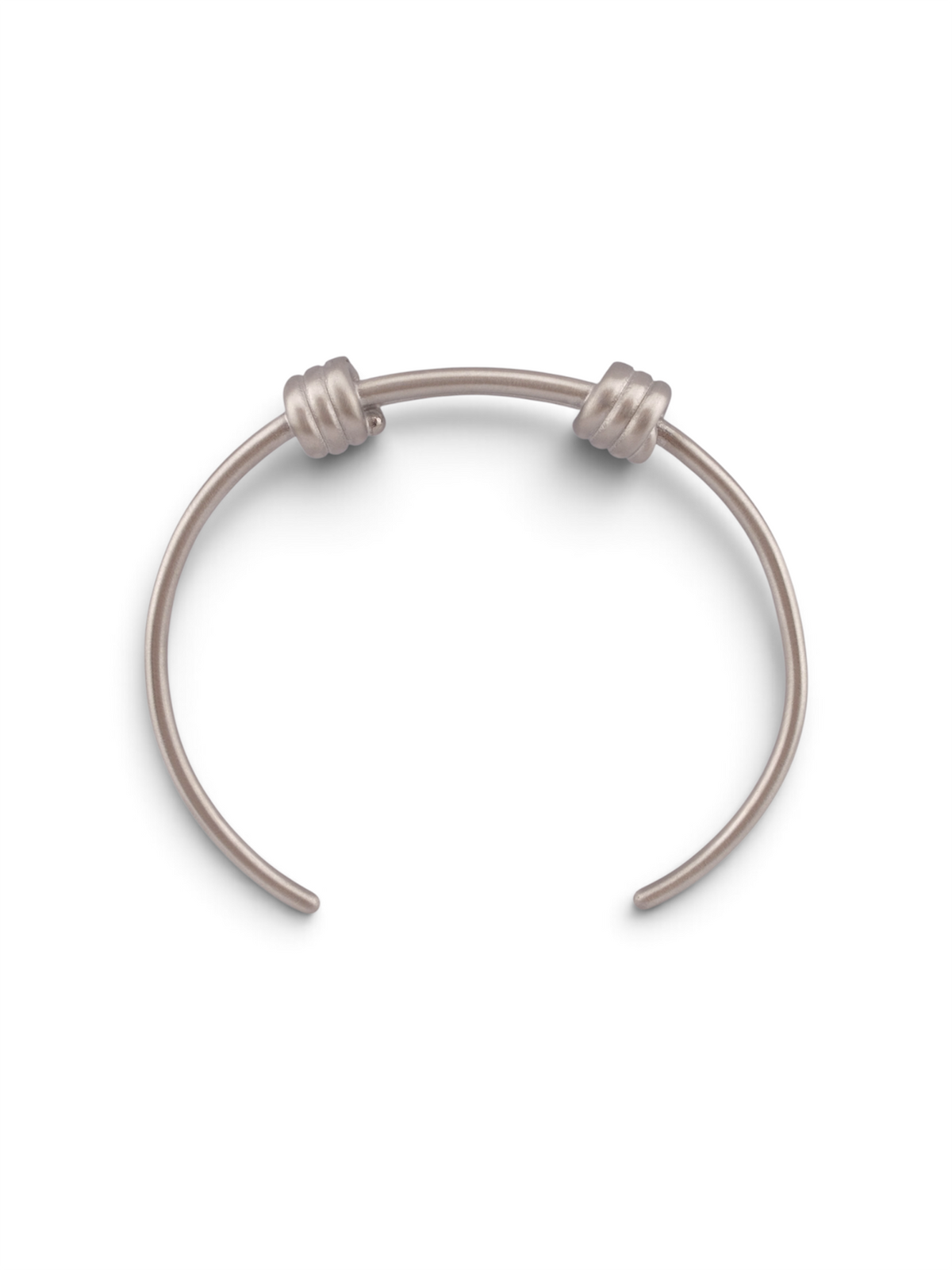 Pulsera acero doble nudo